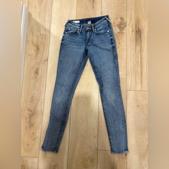 TRUE RELIGION-  JENNIE CURVY- MID RISE SKINNY JEAN - Picture 7 of 8